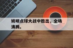金年会app登录-姚明点球大战中胜出，全场沸腾。